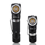 Налобний ліхтар SOFIRN SP40A TIR (1200Lm, Samsung LH351D, USB, IPX7, EDC, 4000k Тепле світло), Без батареї, фото 3