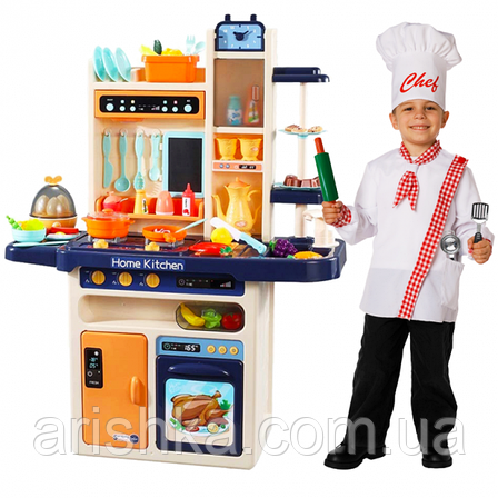 Дитяча ігрова кухня Home Kitchen з водою (65 аксесуарів, висота 94), фото 1