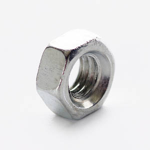Гайка шестигранна М6 DIN 934 кл. пр. 6 цинк білий (пач 200 шт.) APRO 6006-21