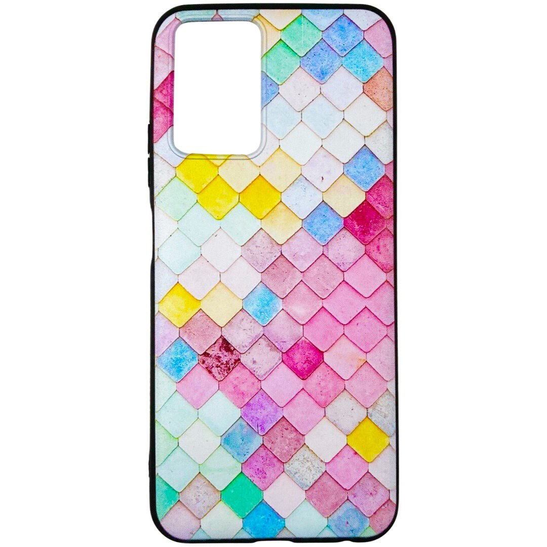 Чохол Print на ZTE Blade V30 Vita (на зті блейд на30 гіта) Мозаїка різнобарвна