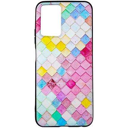 Чохол Print на ZTE Blade V30 Vita (на зті блейд на30 гіта) Мозаїка різнобарвна, фото 1