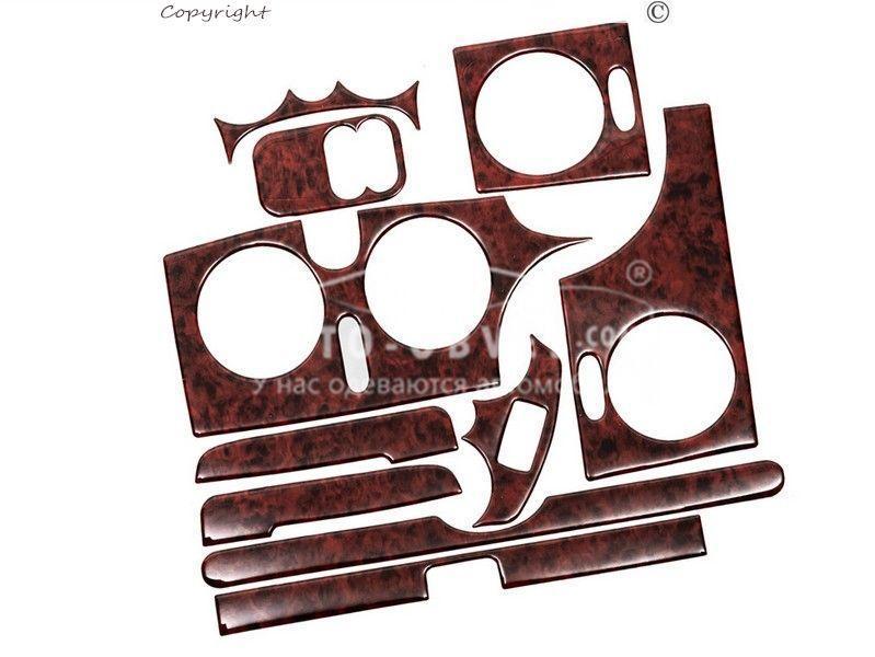 Декор на панель Renault Kangoo 2002-2007 - колір: під дерево, фото 1