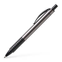 Ручка шариковая Faber-Castell Basic Ballpoint Pen Anthracite, корпус алюминиевый антрацитового цвета, 143481