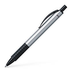 Ручка кулькова Faber-Castell Basic Ballpoint Pen Silver, корпус алюмінієвий, 143411