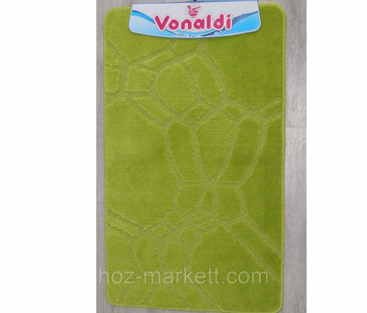 Килимки для ванної салатові 100 х 60 виробництво Туреччина, фото 1