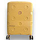 Валіза Франція поліпропілен ручна поклажа мала S жовта | 55x40x20 см | 40 л | 2.35 кг | USB port |Airtex 246, фото 5