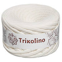 Пряжа трикотажная 7-9 мм "Trikolino" 100м. Парное молоко