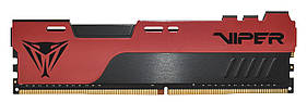 Модуль пам'яті DDR4 8GB/3200 Patriot Viper Elite II Red (PVE248G320C8) (D)