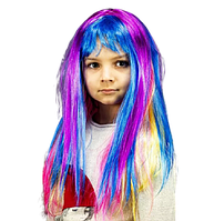 Карнавальный парик Радужный Разноцветный ABC