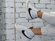 Жіночі кросівки Nike Blazer Mid 77 Vintage White Black BQ6806-100, фото 5