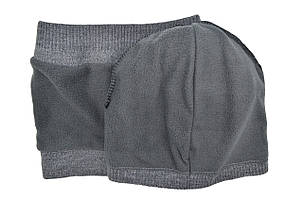 Комплект Flexfit шапка з помпоном і снуд Nike 55-59 см сірий (F-0918-644), фото 3