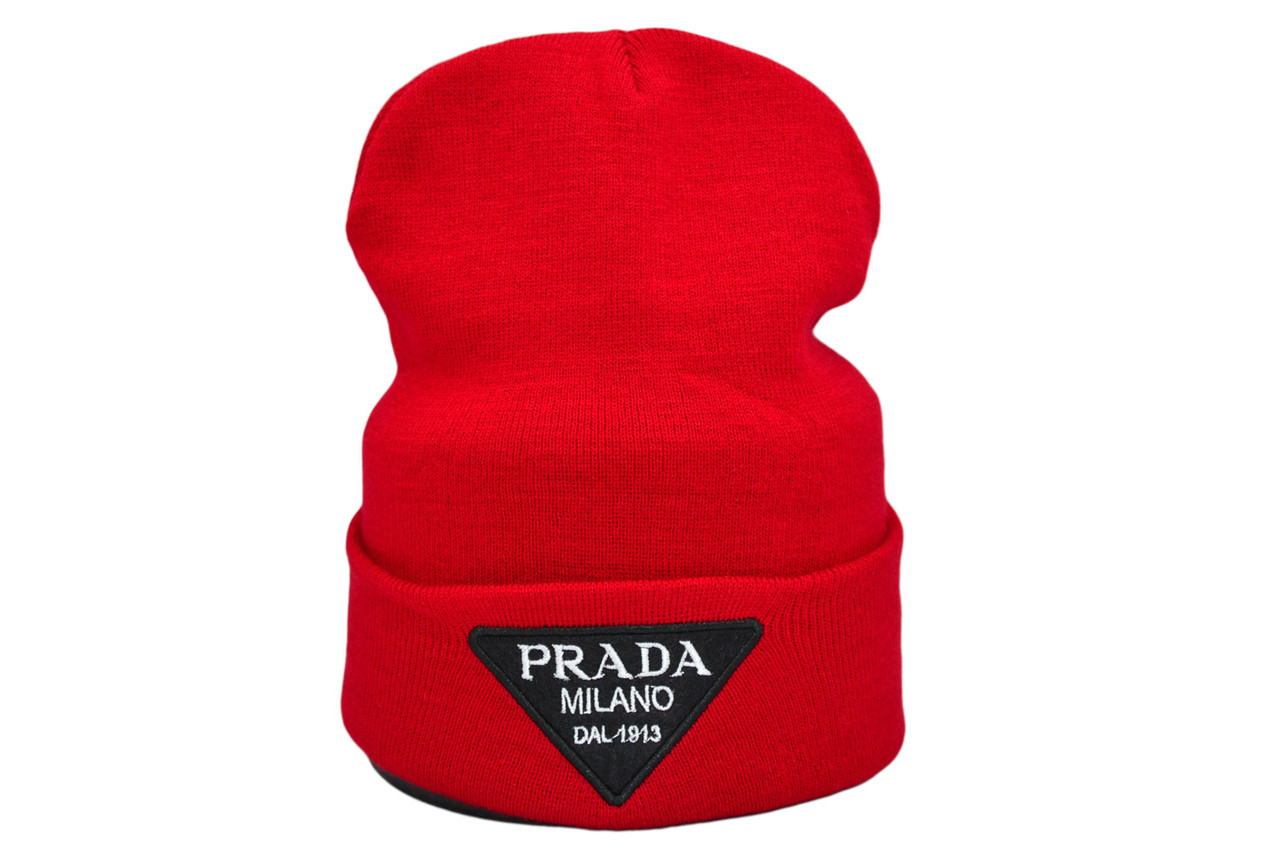 Шапка Hip Hop Shop Prada 55-59 см червона (H-08118-467)