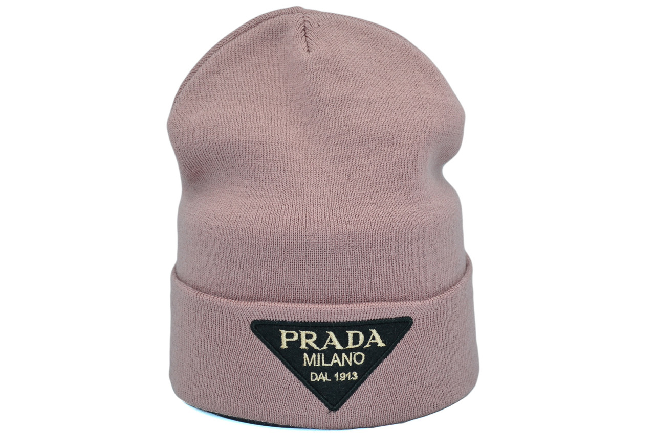 Шапка Hip Hop Shop Prada 55-59 см темно-рожева (H-08118-470)