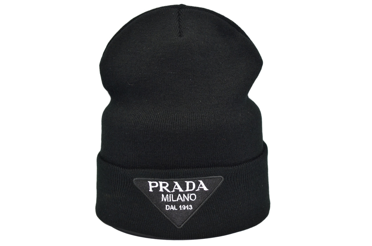 Шапка Hip Hop Shop Prada 55-59 см чорна (H-08118-478)