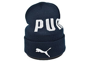 Шапка Flexfit Puma 53-57 см темно-синя (F-09118-500), фото 1