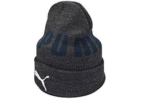 Шапка Flexfit Puma 53-57 см темно-сіра (F-09118-501), фото 2