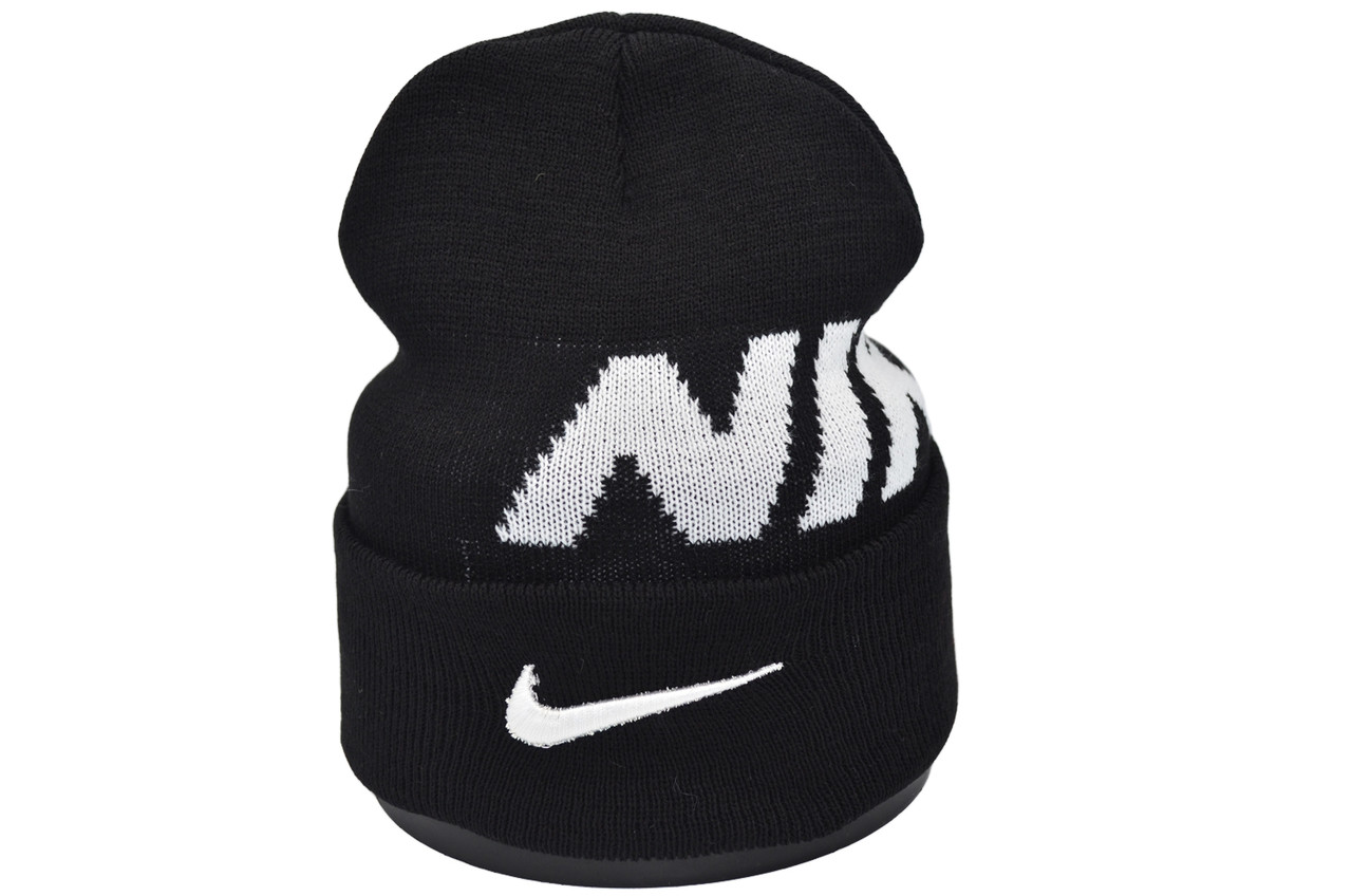 Шапка Flexfit Nike 53-57 см чорна (F-09118-503)