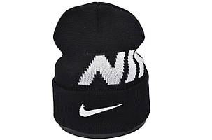 Шапка Flexfit Nike 53-57 см чорна (F-09118-503), фото 1