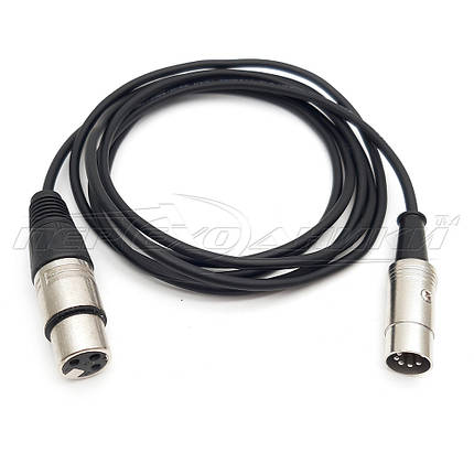 Кабель 5 pin DIN на роз'єм XLR 3 Pin у екрані (мама), фото 1