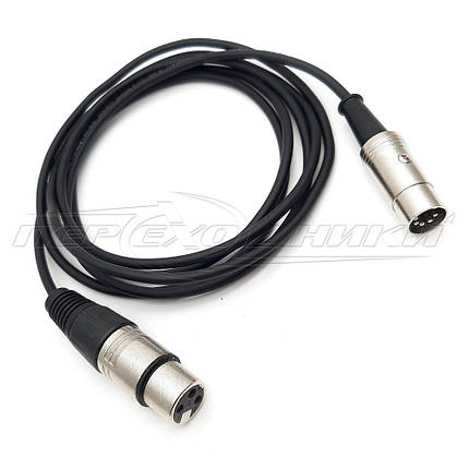 Кабель 5 pin DIN на роз'єм XLR 3 Pin у екрані (мама), фото 3