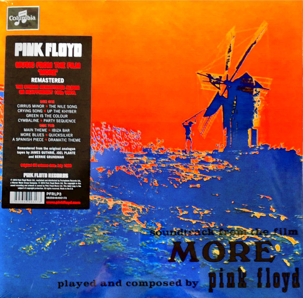 Вінілова платівка Pink Floyd - More 1969/2016 (Rfrlp3, 180 Gm.) Parlophone/EU Mint (art.232410)