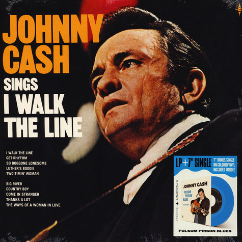 Johnny Cash – Sings I Walk The Line 2 LP Set 2019 Glamourama/EU Mint Виниловая пластинка (art.239326)