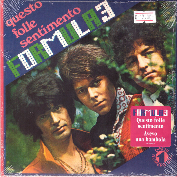 Formula 3 — Questo Folle Sentimento 1969/2020 Sony Music/EU Mint Вінілова пластинка (art.240262)