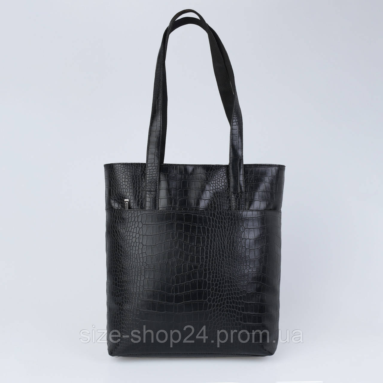 Сумка шоппер SG Empire Classic Черный крокодил SHCL02137