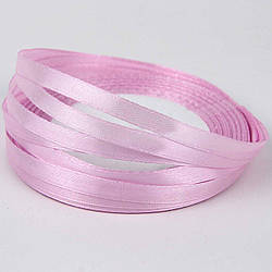Стрічка атласна для пакування, 6 мм. рожева