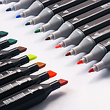 Набір 168 кольорів, якісних двосторонніх маркерів Touch для малювання і скетчинга на спиртовій основі, фото 2