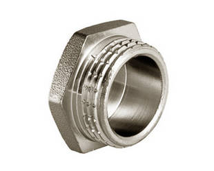 Заглушка нікельована 3/4" Н (під пломбу)