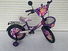 Дитячий велосипед для дівчаток принцеса 14 дюймів
