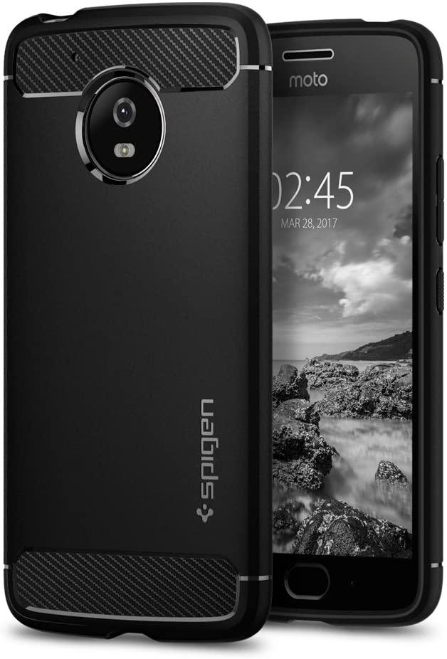 Чохол Spigen для Moto G5 Rugged Armor, Black (M08CS21501)