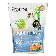 Profine Cat Light корм для кішок із зайвою вагою з куркою й індичкою 0.300 кг