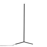 Світлодіодний лінійний LED Світильник, мінімалістичний Hi-Tech торшер з пультом, 150 см, фото 5