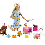 Barbie Puppy Party GXV75 Лялька Барбі Вечірка для цуценят, фото 2