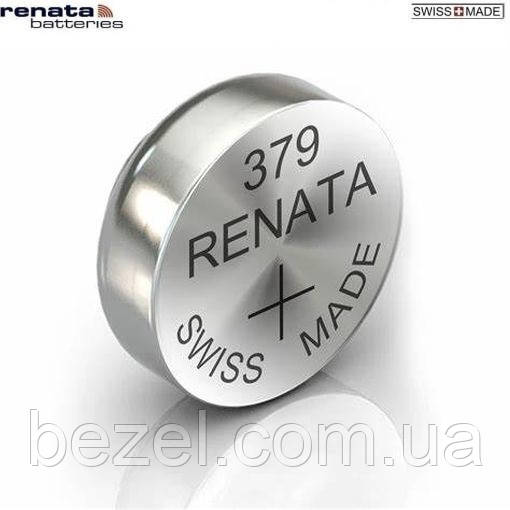 БАТАРЕЙКА 379 (SR521SW) RENATA, ОКСИД СРІБЛА [ШВЕЙЦАРІЯ]