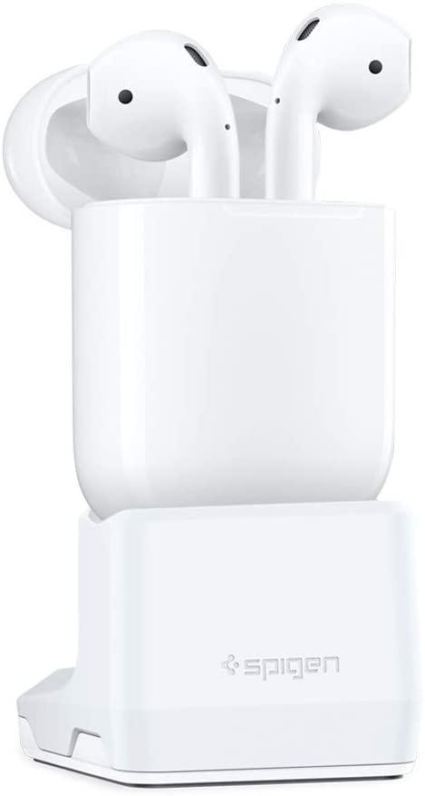 Док-станція Spigen S313 для Apple AirPods, White (000CD21203), фото 1