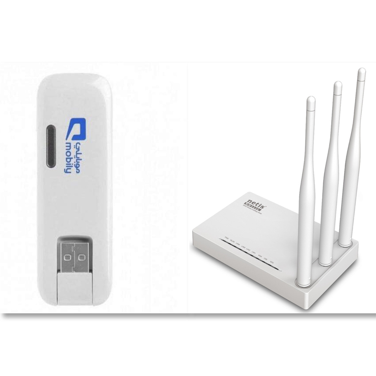 Комплект Wi-Fi роутер Netis MW5230 + Huawei e8278s аналог e8372-153 LTE підтримка MIMO