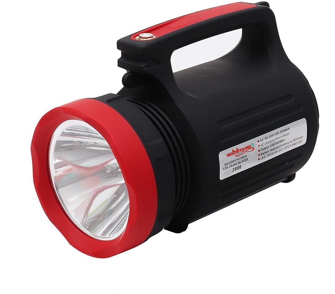 Ручной мощный фонарь на аккумуляторе YJ-2895U + боковым светом: продажа .