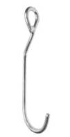 Гак швартовний для буйків, арт. 89984245 10, нержавіюча сталь А4, 245мм D10мм