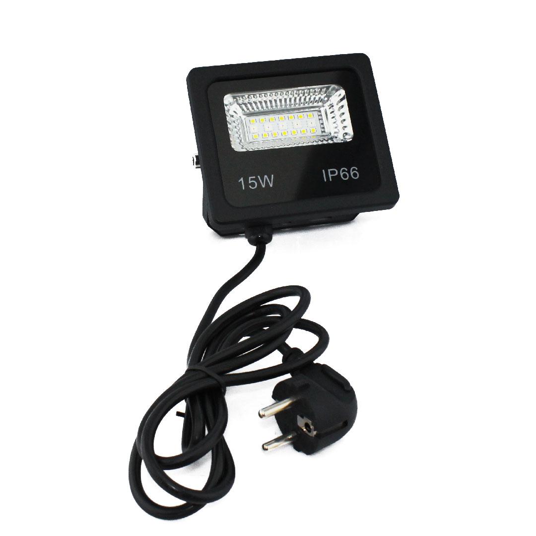 SMART LED ПРОЖЕКТОР 15W IP66 RGB bluetooth с приложением - фото 2 - id-p1530353882