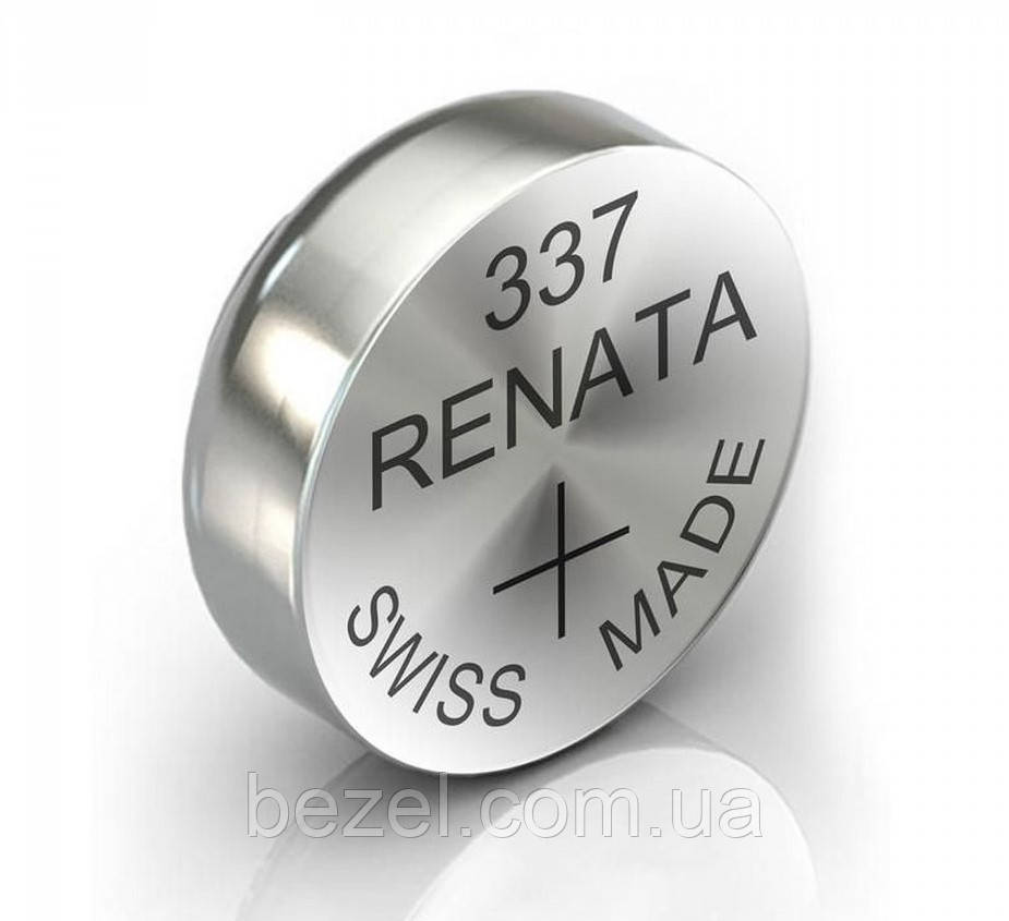 БАТАРЕЙКА 337 (SR416SW) RENATA, ОКСИД СРІБЛА [ШВЕЙЦАРІЯ]
