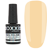 Гель-лак для ногтей Oxxi Professional 10 мл, № 031 бледный желтый