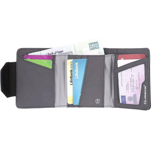 Гаманець Lifeventure Recycled RFID Wallet Зелений, фото 2