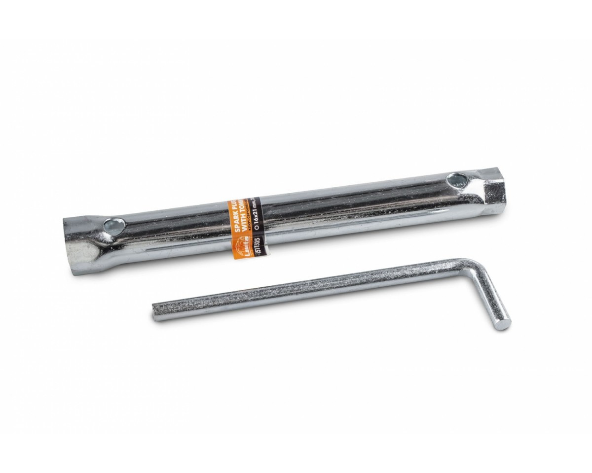 Ключ свічковий L-подібний 16 мм 21 мм, довжина 200 мм, фото 1