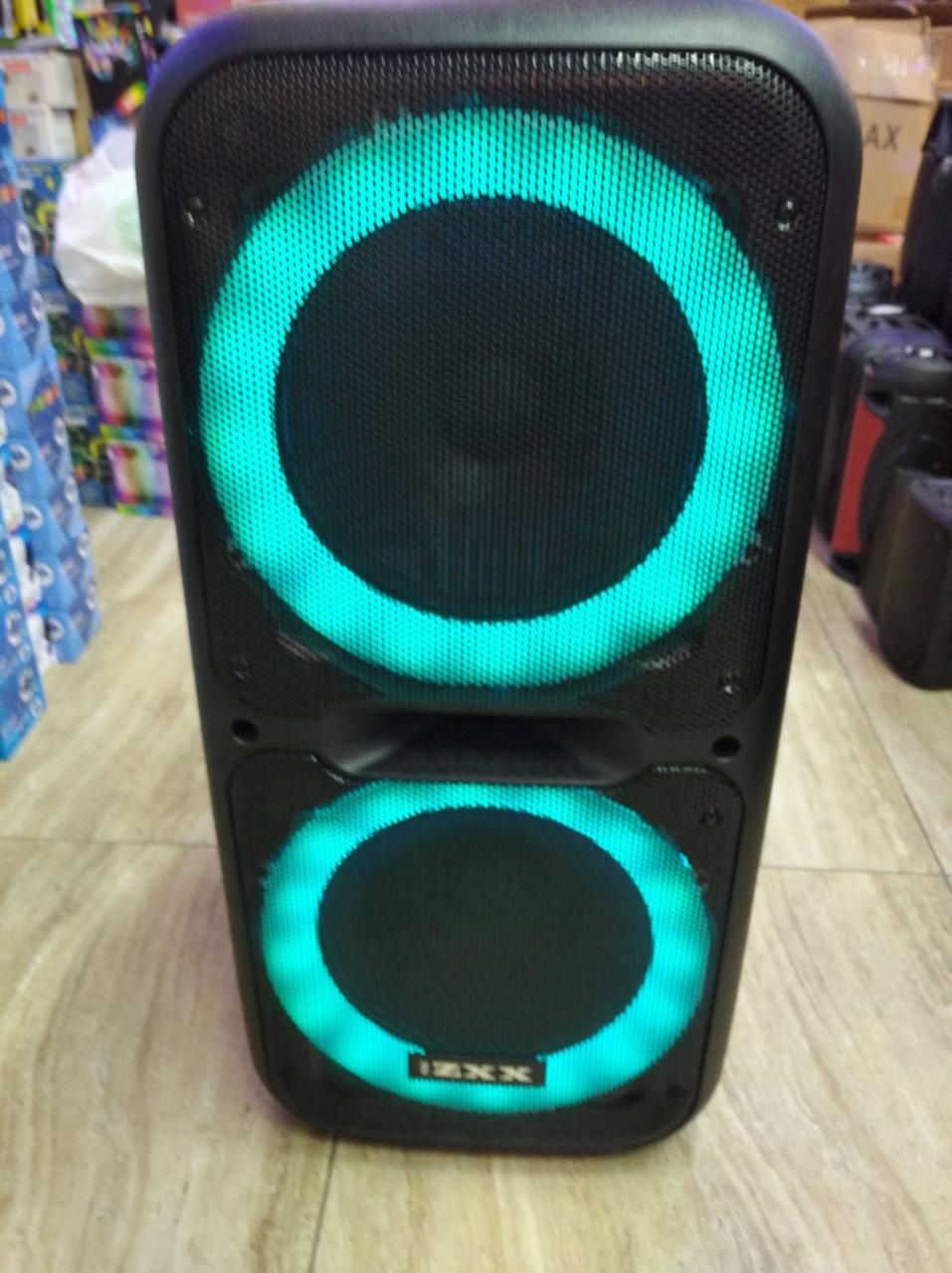 Колонка з акумулятором ZXX/2x12"/ 300W/2 радіомікрофона/TMG ORIGINAL
