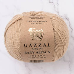 Gazzal Baby Alpaca 46005 55% Бебі Альпака, 45% Мериносова вовна Файн супервош