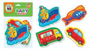 Мякі пазли Vladi Toys "Транспорт" 1106-96