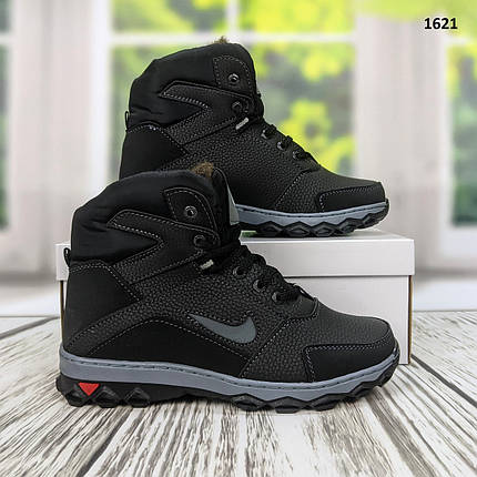 Черевики зимові підліткові чорні розмір 36-41, фото 1